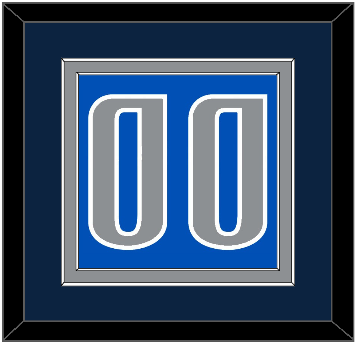 Dallas Number - Blue Icon - Signature Tier 2