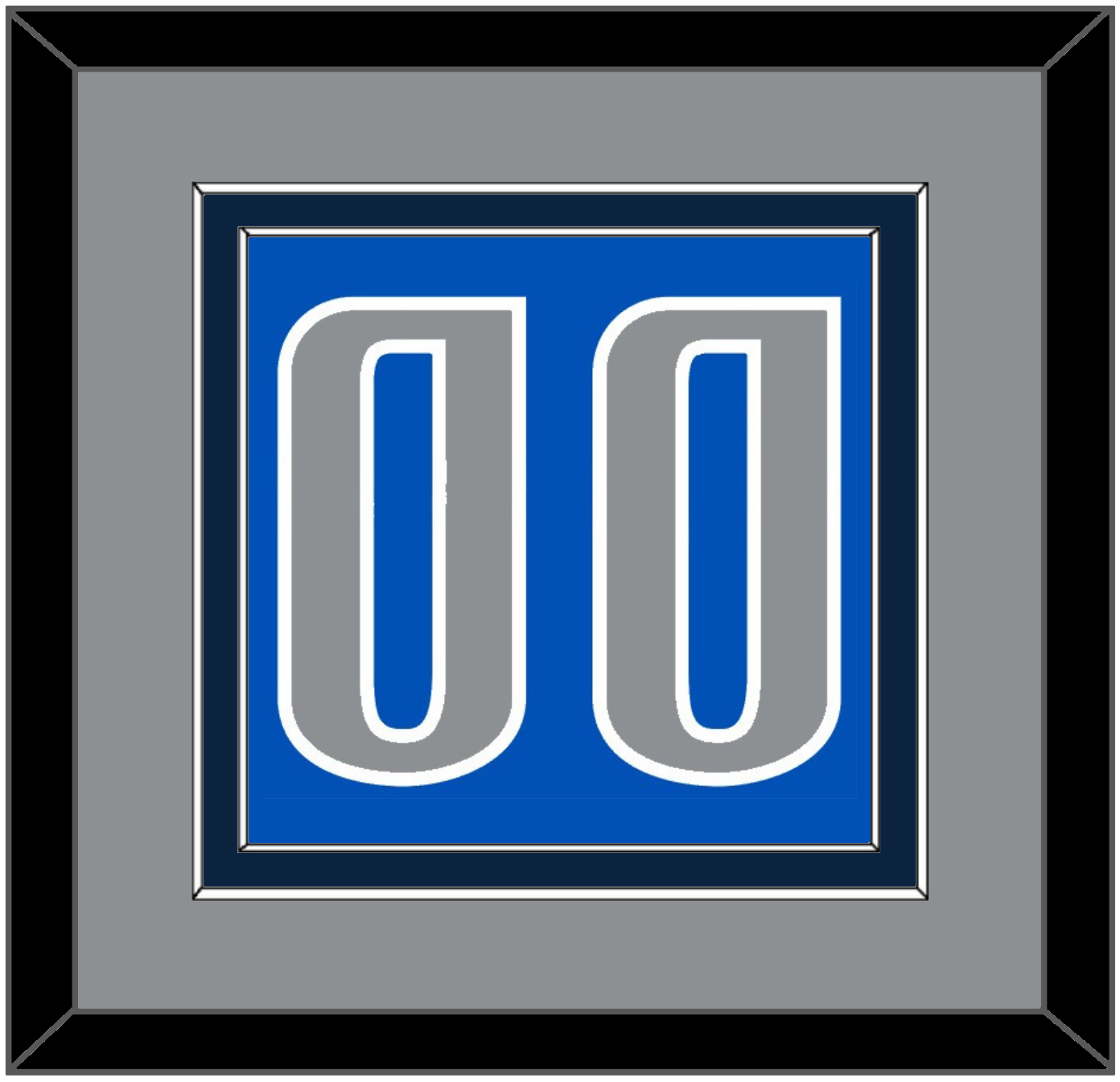 Dallas Number - Blue Icon - Signature Tier 3