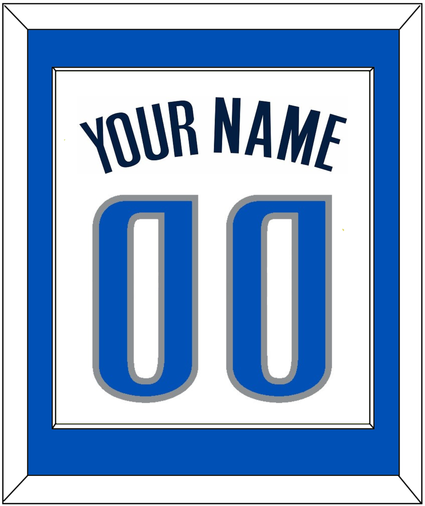 Dallas Name & Number - Home White (2001-2017) - Essential Tier 1