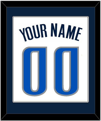 Dallas Name & Numbers - White Association - Essential Tier 2