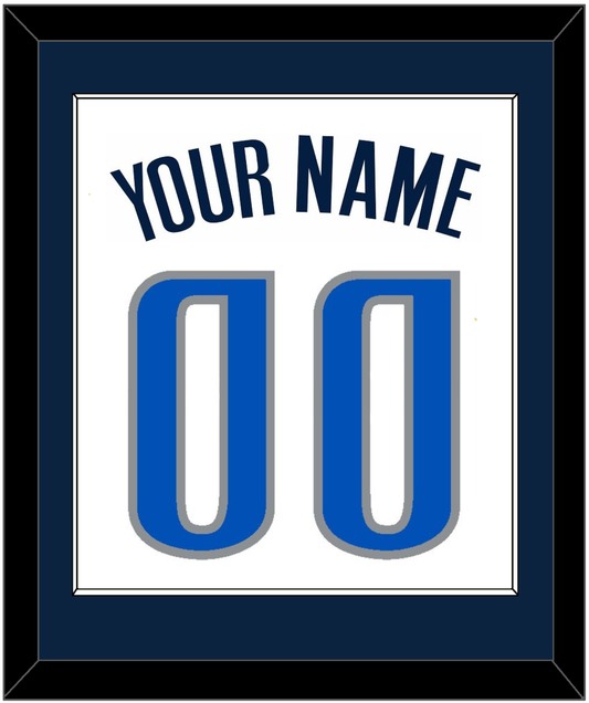 Dallas Name & Numbers - White Association - Essential Tier 2