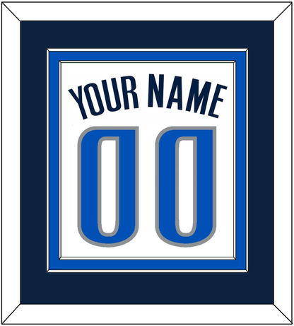Dallas Name & Number - White Association - Signature Tier 2