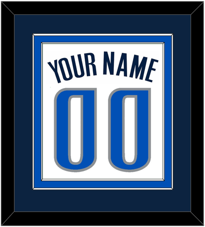 Dallas Name & Number - White Association - Signature Tier 2
