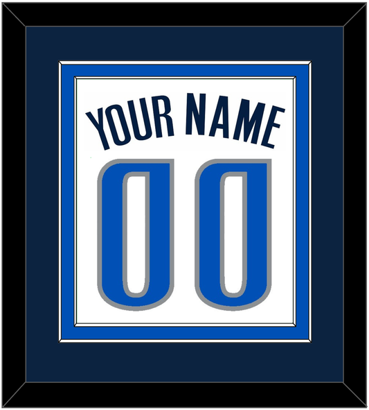 Dallas Name & Number - Home White (2001-2017) - Signature Tier 2