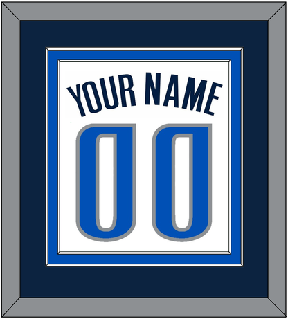 Dallas Name & Number - White Association - Signature Tier 2