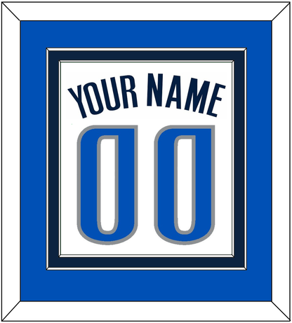 Dallas Name & Number - White Association - Signature Tier 3