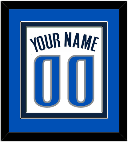 Dallas Name & Number - White Association - Signature Tier 3