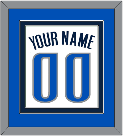 Dallas Name & Number - White Association - Signature Tier 3