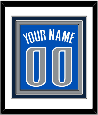 Dallas Name & Number - Road Blue (2010-2017) - Premier Tier 1