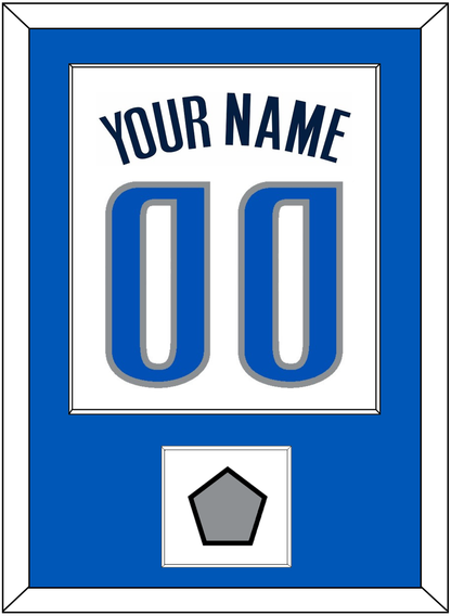 Dallas Name & Number With Finals Patch - Home White (2001-2017) - Essential Tier 1