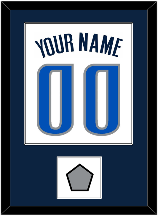 Dallas Name & Number With Finals Patch - Home White (2001-2017) - Essential Tier 2
