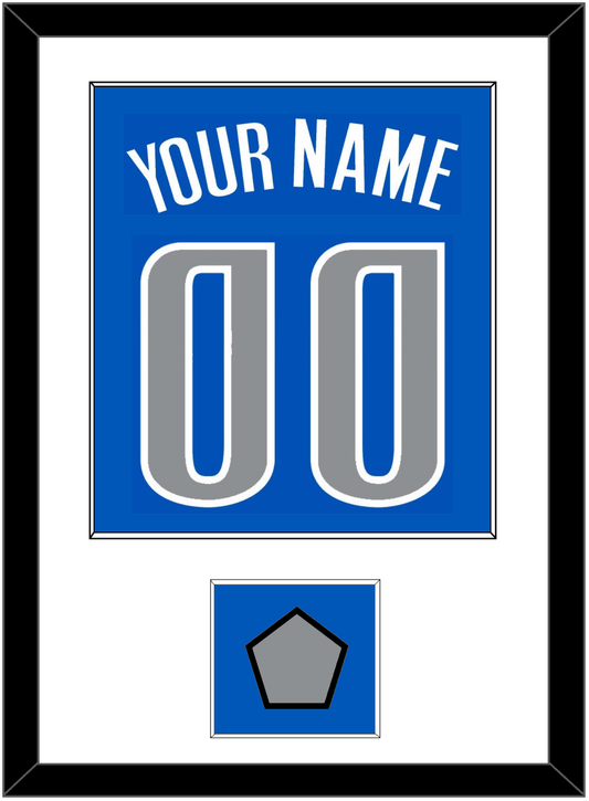 Dallas Name & Number With Finals Patch - Road Blue (2010-2017) - Essential Tier 1