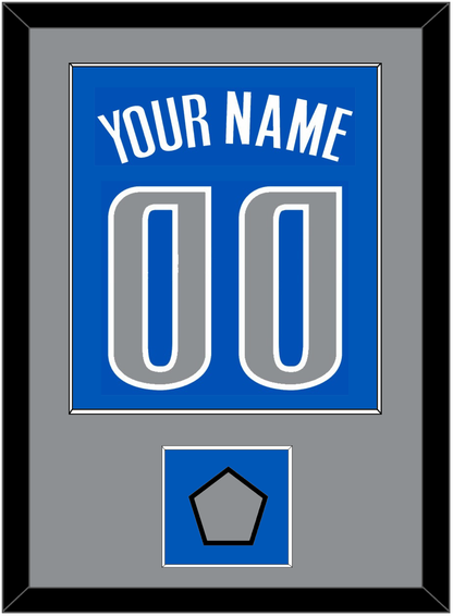 Dallas Name & Number With Finals Patch - Road Blue (2010-2017) - Essential Tier 3