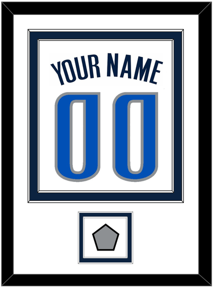 Dallas Name & Number With Finals Patch - Home White (2001-2017) - Signature Tier 2