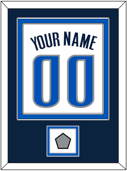 Dallas Name & Number With Finals Patch - Home White (2001-2017) - Signature Tier 3