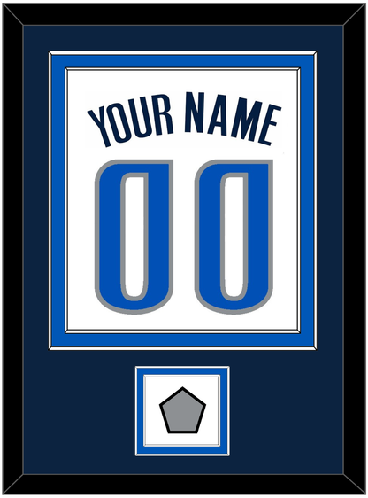 Dallas Name & Number With Finals Patch - Home White (2001-2017) - Signature Tier 3