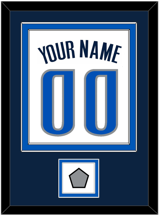 Dallas Name & Number With Finals Patch - Home White (2001-2017) - Signature Tier 3