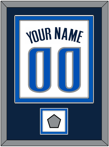 Dallas Name & Number With Finals Patch - Home White (2001-2017) - Signature Tier 3