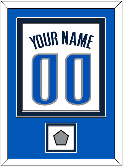Dallas Name & Number With Finals Patch - Home White (2001-2017) - Signature Tier 4