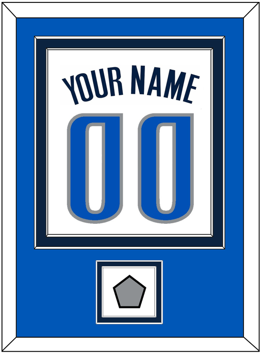 Dallas Name & Number With Finals Patch - Home White (2001-2017) - Signature Tier 4