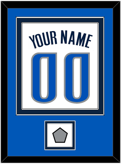 Dallas Name & Number With Finals Patch - Home White (2001-2017) - Signature Tier 4