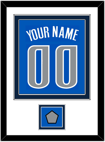 Dallas Name & Number With Finals Patch - Road Blue (2010-2017) - Signature Tier 1