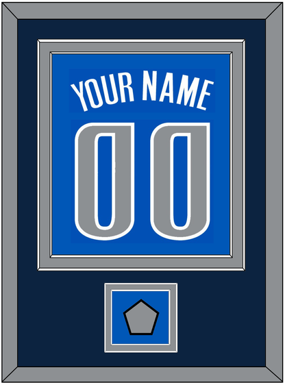 Dallas Name & Number With Finals Patch - Road Blue (2010-2017) - Signature Tier 2