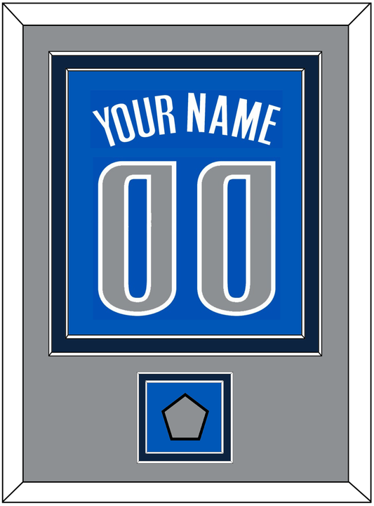 Dallas Name & Number With Finals Patch - Road Blue (2010-2017) - Signature Tier 3