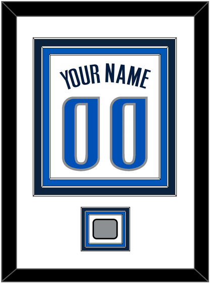 Dallas Name & Number With Finals Patch - Home White (2001-2017) - Premier Tier 1