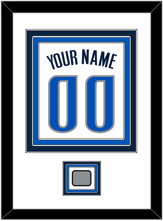 Dallas Name & Number With Finals Patch - Home White (2001-2017) - Premier Tier 1