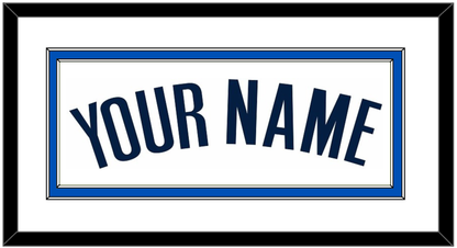 Dallas Name - White Association - Signature Tier 1