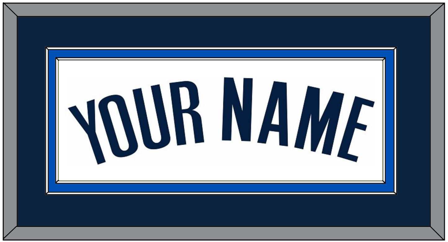 Dallas Name - White Association - Signature Tier 2