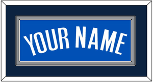 Dallas Name - Blue Icon - Double Mat 2