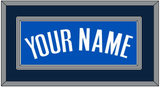 Dallas Name - Blue Icon - Double Mat 2