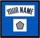 Dallas Name & Finals Patch - Home White (2001-2017) - Single Mat 1