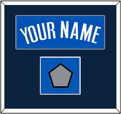 Dallas Name & Finals Patch - Road Blue (2010-2017) - Essential Tier 2