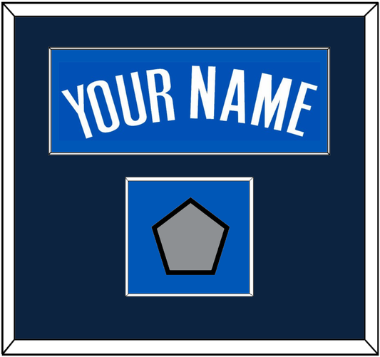 Dallas Name & Finals Patch - Road Blue (2010-2017) - Essential Tier 2