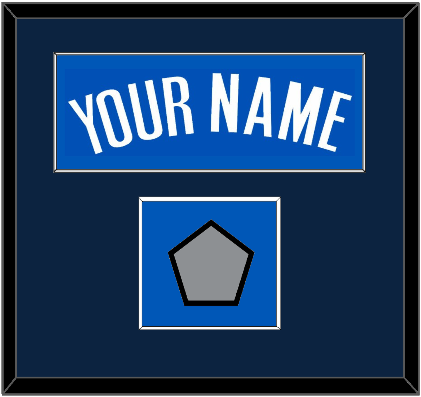 Dallas Name & Finals Patch - Road Blue (2010-2017) - Essential Tier 2