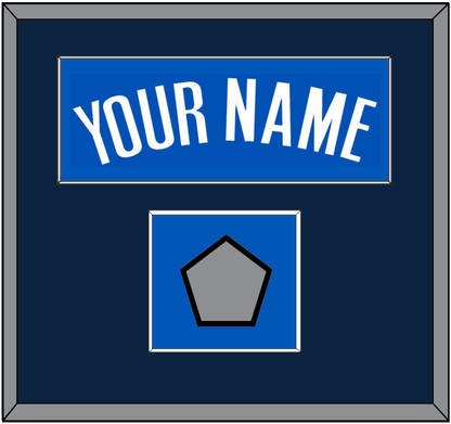 Dallas Name & Finals Patch - Road Blue (2010-2017) - Essential Tier 2