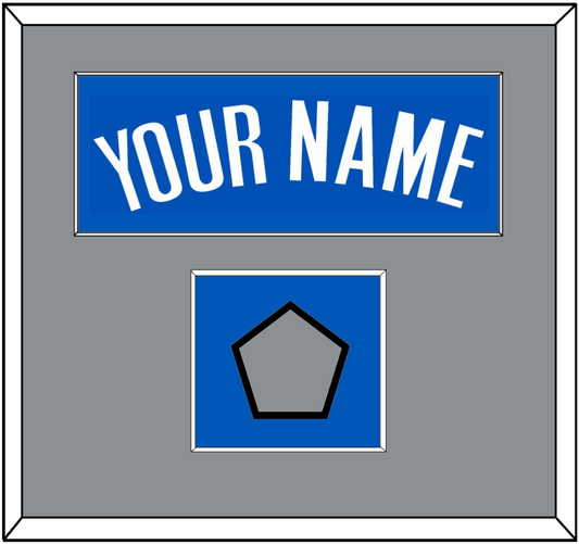 Dallas Name & Finals Patch - Road Blue (2010-2017) - Essential Tier 3