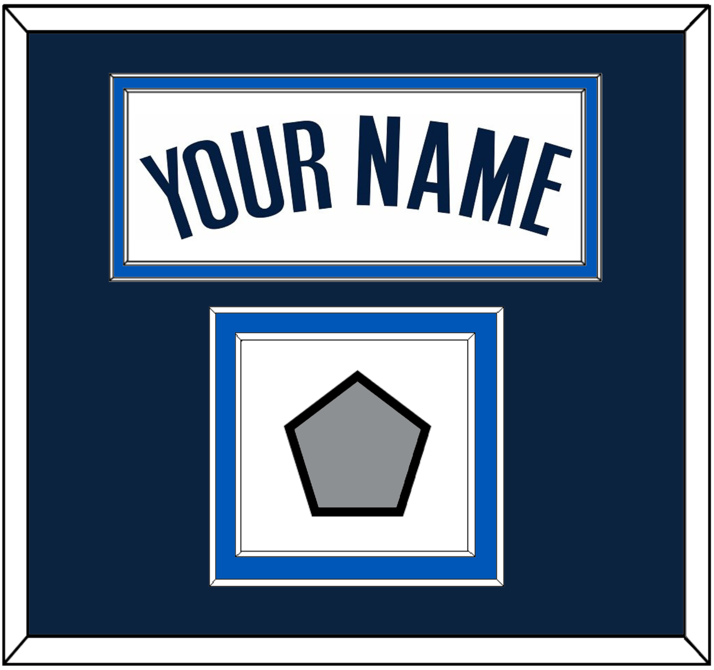 Dallas Name & Finals Patch - Home White (2001-2017) - Signature Tier 2