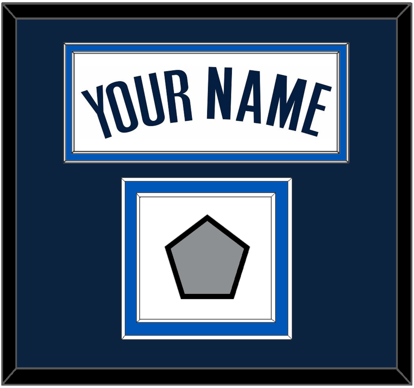 Dallas Name & Finals Patch - Home White (2001-2017) - Signature Tier 2