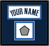 Dallas Name & Finals Patch - Home White (2001-2017) - Double Mat 2