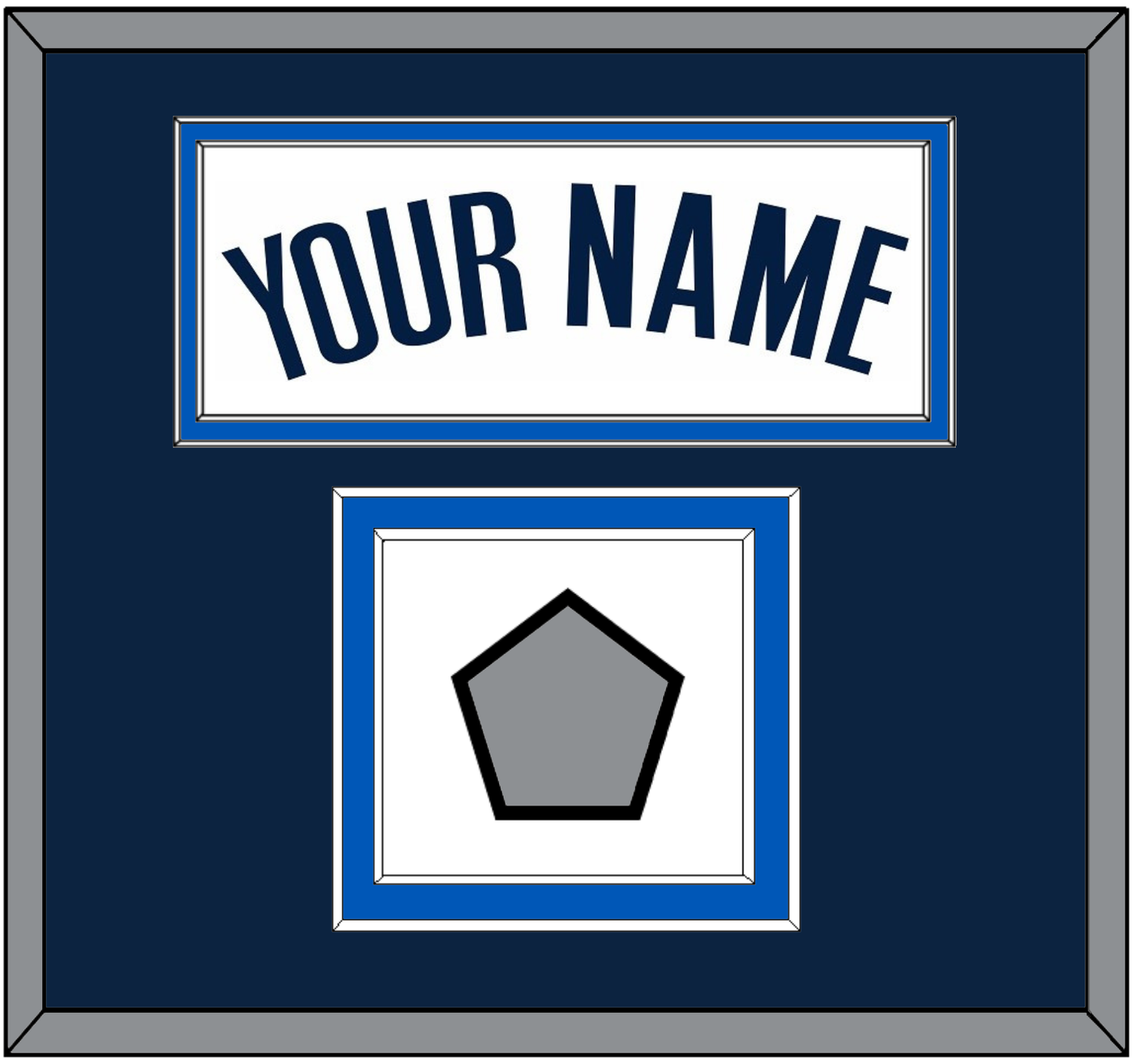 Dallas Name & Finals Patch - Home White (2001-2017) - Signature Tier 2