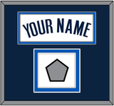 Dallas Name & Finals Patch - Home White (2001-2017) - Double Mat 2