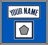 Dallas Name & Finals Patch - Home White (2001-2017) - Double Mat 3