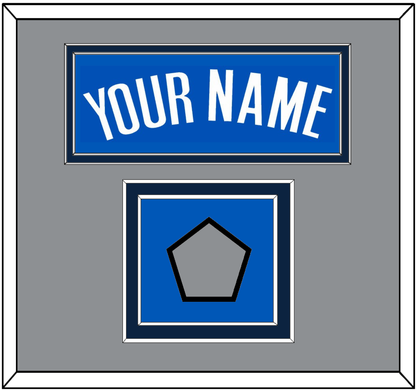 Dallas Name & Finals Patch - Road Blue (2010-2017) - Signature Tier 4