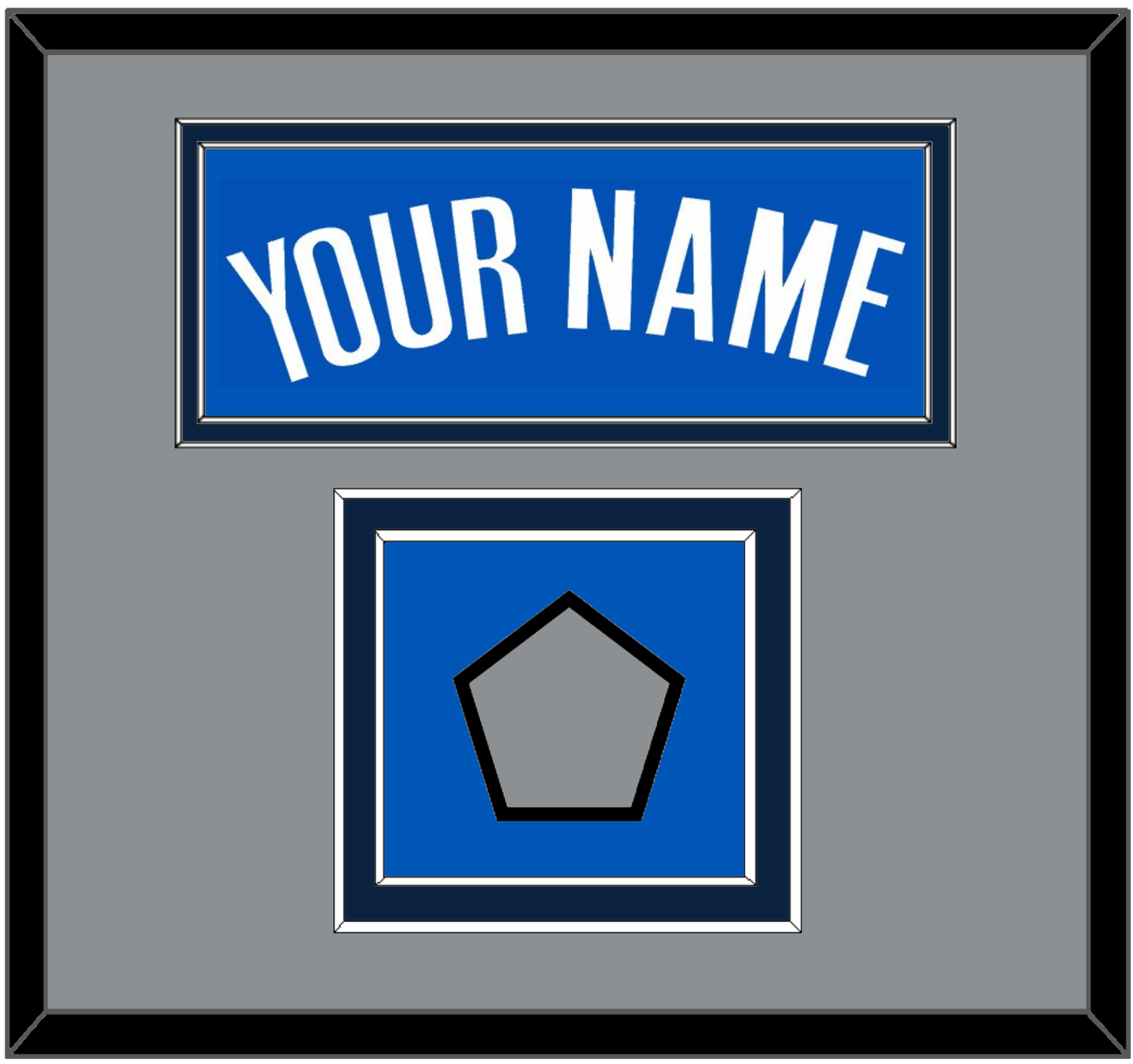 Dallas Name & Finals Patch - Road Blue (2010-2017) - Signature Tier 4