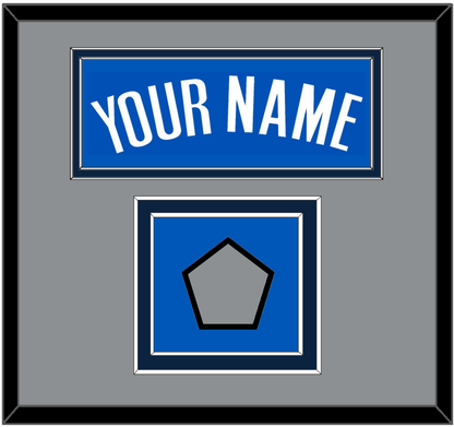 Dallas Name & Finals Patch - Road Blue (2010-2017) - Signature Tier 4