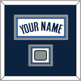 Dallas Name & Finals Patch - Home White (2001-2017) - Triple Mat 2